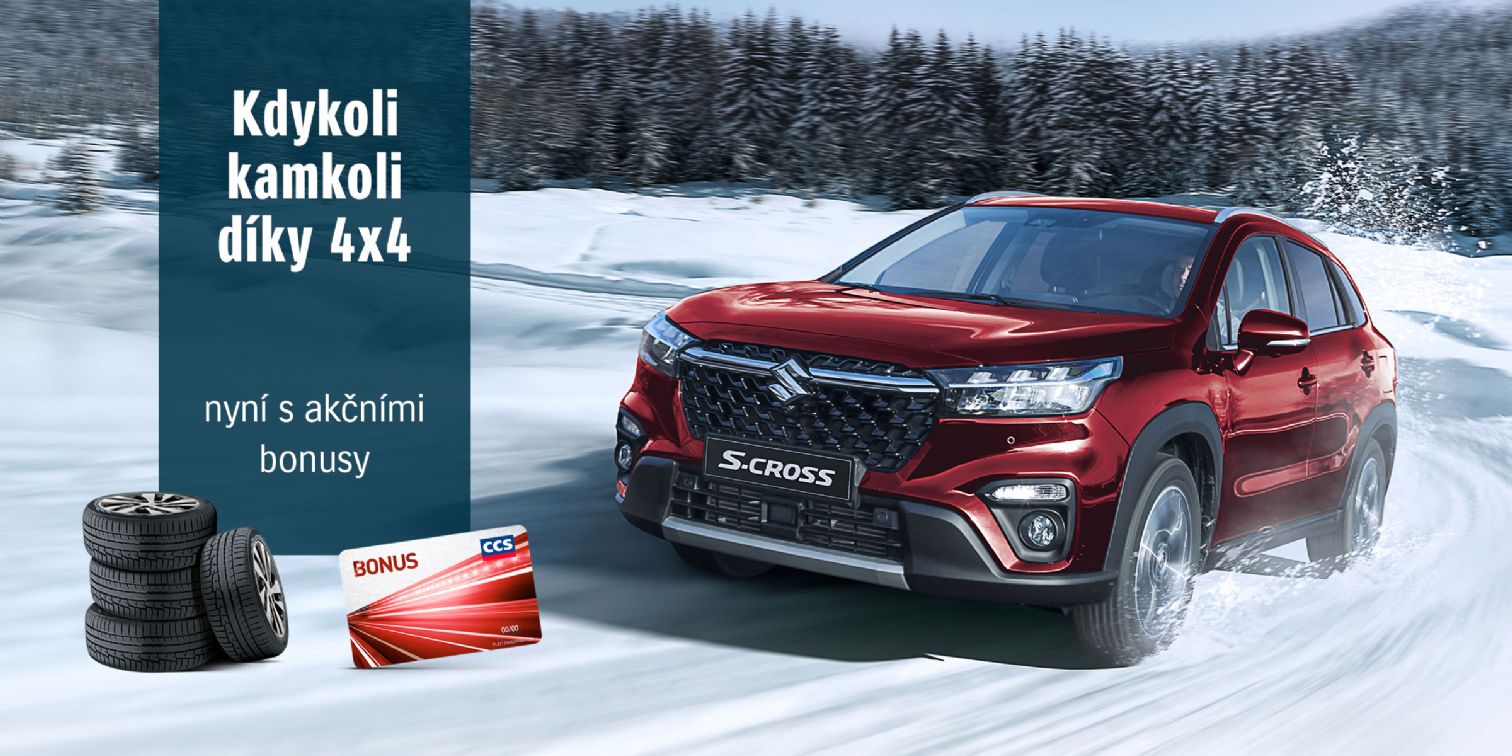 Zima bez stresu díky 4x4, nyní navíc s akčními bonusy Zima bez stresu díky 4x4, nyní navíc s akčními bonusy