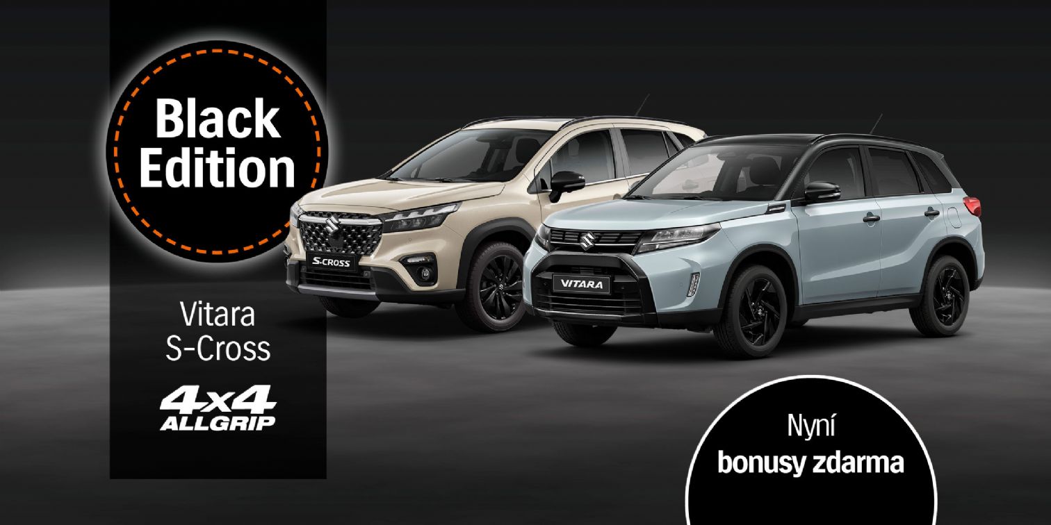 BLACK EDITION – stylová SUV se slevou 40 000 Kč BLACK EDITION – stylová SUV se slevou 40 000 Kč